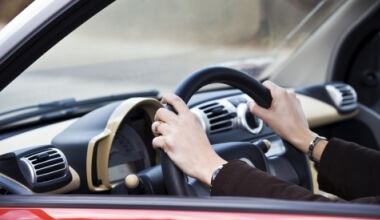 behind the wheel